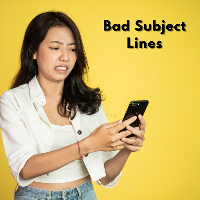 Bad Email Subject Lines