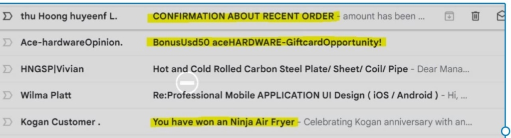 Bad Email Subject Lines